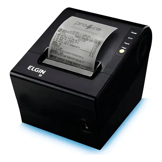 Impressora Elgin I9 Full Usb, Serial E Ethernet Cor Preta