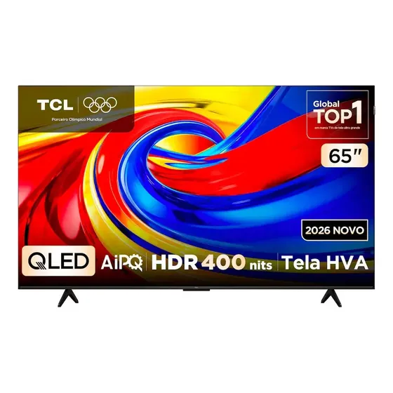 Smart Tv 65 4k Qled 65p7l Google Tv Até 120hz Dolby Vision