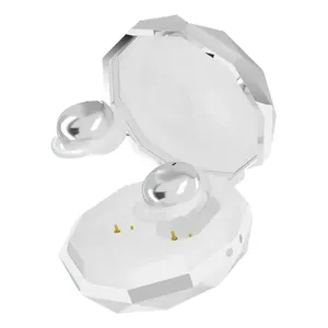 Fone de Ouvido JSKJ TWS-AD-SLEEP01 In-ear Sem Fio Bluetooth com Cancelamento de Ruído para Dormir de Lado Branco