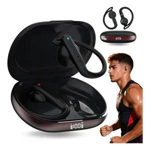 Fone de Ouvido Bela Voz In-Ear D14 Bluetooth 5.4 sem Fio Esportivo com Cancelamento de Ruído e Microfone