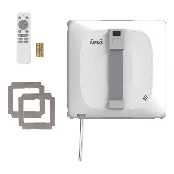 Robô Limpador De Janelas Inteligente E Auto 4 Pulverizadores Branco