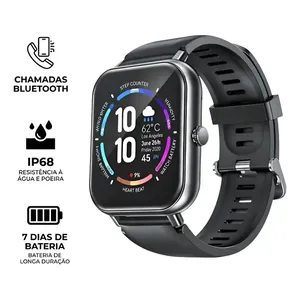 Relógio Smartwatch H25 Monitoramento Saúde Resistente Suor