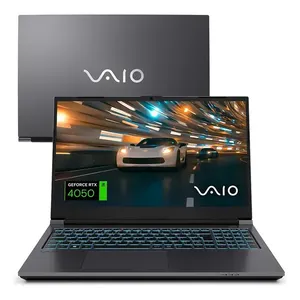 Notebook VAIO FH15 Intel Core i7 - 13ª Gen RTX 4050 Linux - 32GB RAM DDR5 1TB SSD Wi-Fi 6 Tela 15,6 Full HD WVA 144Hz - 200 Nits - Antirreflexo - Permite Upgrade De RAM E SSD - VJFH52F11X-B2821H Cinza