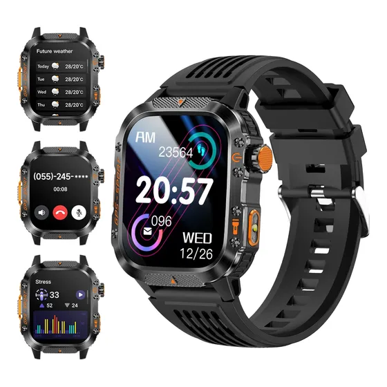 Smartwatch Simsonlab Ht36 Esportivo À Prova Dágua
