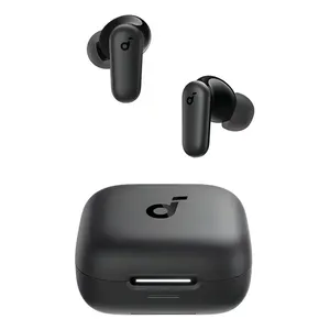 Fone de Ouvido Bluetooth 5.4 soundcore P30i da Anker, Cancelamento de Ruído Adaptativo, Graves Poderosos, 45H de Reprodução, Estojo 2-em-1 com Suporte para Celular, IP54, Fone sem fio TWS, Preto