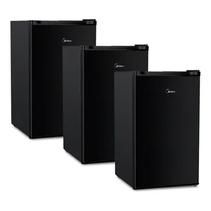 Kit Frigobar 124 Litros Black Edition Inverter Bivolt Midea - 3 Unidades MDRD181FGD303x3 - Bivolt