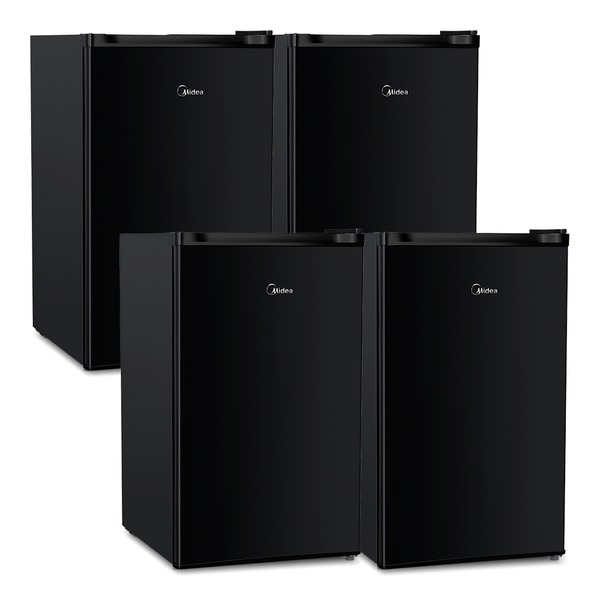 Kit Frigobar 124 Litros Black Edition Inverter Bivolt Midea - 4 Unidades MDRD181FGD303x4 - Bivolt