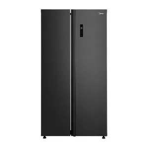 Geladeira Side by Side 511L Inverter Preta Conectada Midea MD-RS710FGD282 - 220v