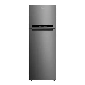 Geladeira Frost Free Duplex 394L Inverter Inox Midea MDRT533EVD461 110V