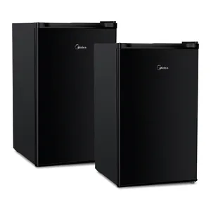 Kit Frigobar 124 Litros Black Edition Inverter Bivolt Midea - 2 Unidades MDRD181FGD303x2 - Bivolt