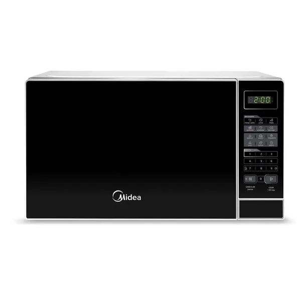 Micro-ondas 20L Midea MRAS22 Preto com Branco 220V