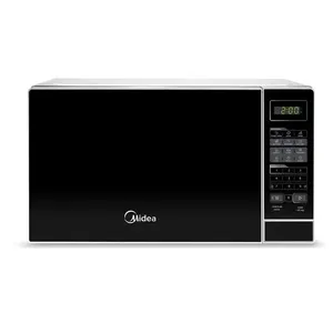 Micro-ondas 20L Midea MRAS22 Preto com Branco 220V