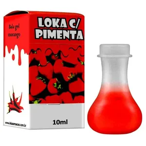 Bala Gel Comestível Loka com Pimenta 10ml Loka Sensação