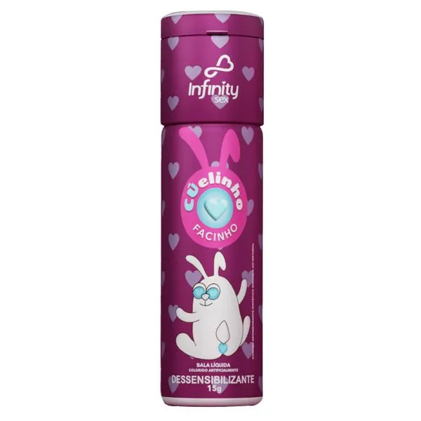Cúelinho Facinho Bala Líquida Dessensibilizante 15g Infinity Sex
