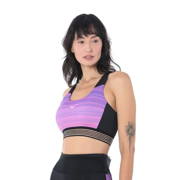 Top de Corrida Mizuno High Feminino P Preto