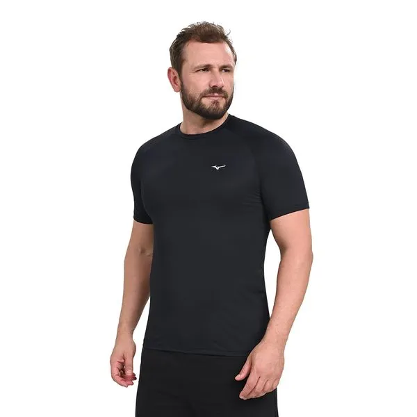 Camiseta de Corrida Mizuno Pro Uv G Preto