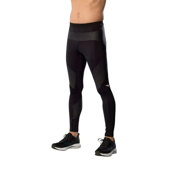 Legging de Corrida Mizuno Biogear Sonic Masculina G Preto