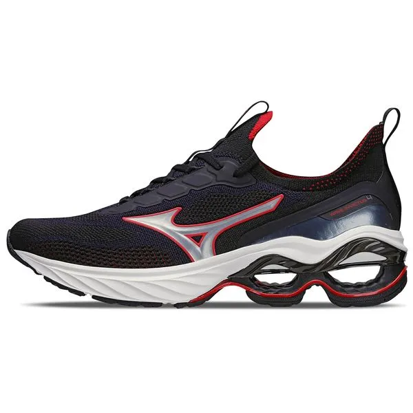 Tênis de Corrida Mizuno Wave Invictus 4 41 Preto