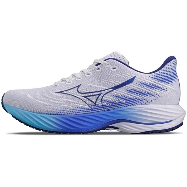 Tênis de Corrida Masculino Mizuno Wave Rider 28 Wide 2E 40 Branco