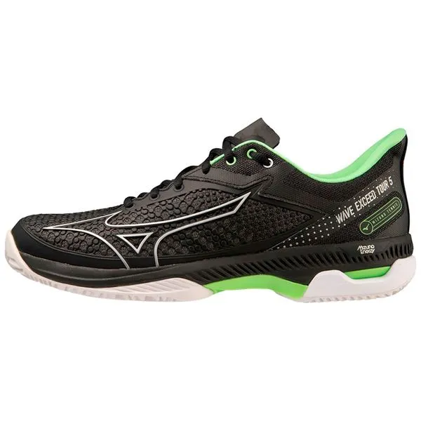 Tênis de Tennis Unissex Mizuno Exceed Tour 5 Clay Court 39 Preto