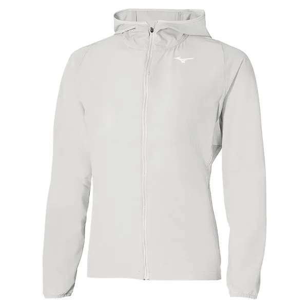 Jaqueta de Corrida Feminina Mizuno Alpha GG Cinza
