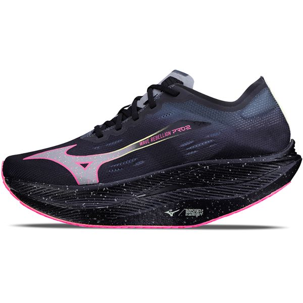 Tênis de Corrida Mizuno Wave Rebellion Pro 2 45 Preto