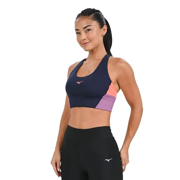 Top de Corrida Mizuno Soul Fit Feminino M Azul