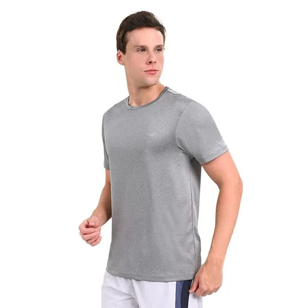 Camiseta de Treino Masculina Mizuno Spark 2 EGG Cinza