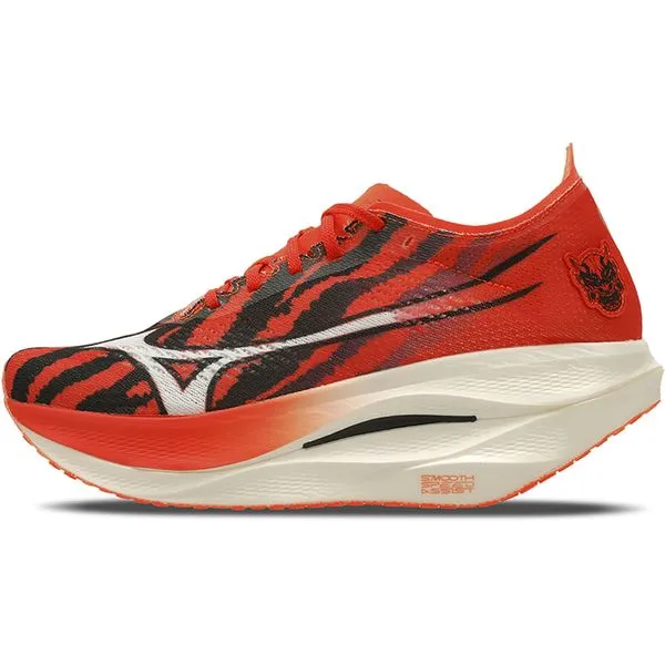 Tênis de Corrida Mizuno Wave Rebellion Pro 3 38 Vermelho