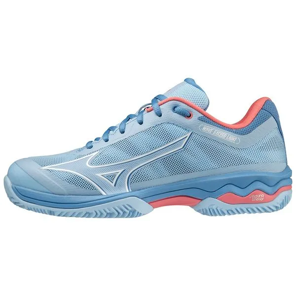 Tênis de Tennis Feminino Mizuno Wave Exceed Light All Court 37 Azul