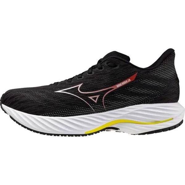 Tênis de Corrida Mizuno Wave Rider 28 40 Preto