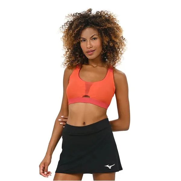 Top de Treino Feminino Mizuno High Support P Laranja