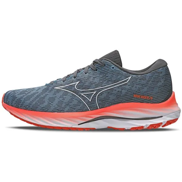 Tênis de Corrida Masculino Mizuno Wave Rider 26 42 Azul