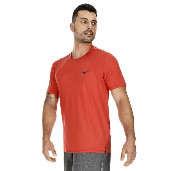Camiseta de Treino Masculina Mizuno High G Vermelho