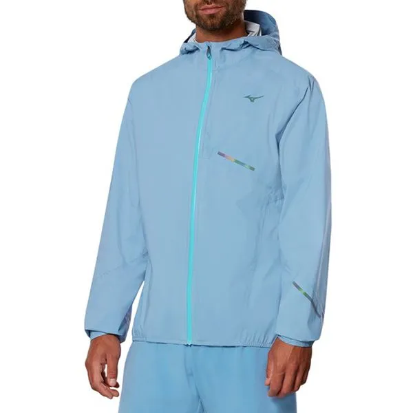 Jaqueta de Corrida Masculina Waterproof 20K ER P Azul