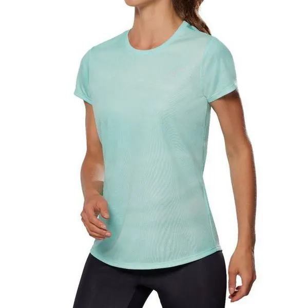 Camiseta de Treino Feminina Mizuno Core Graphic GG Azul