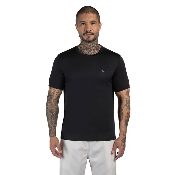 Camiseta de Treino Masculina Mizuno Energy M Preto