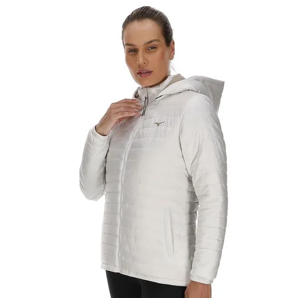 Jaqueta de Treino Feminina Mizuno Puff P Branco