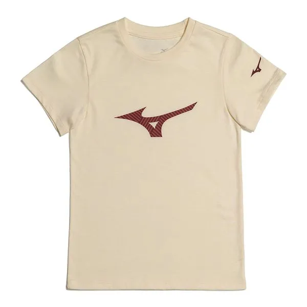 Camiseta Infantil Mizuno Cotton 8 Laranja