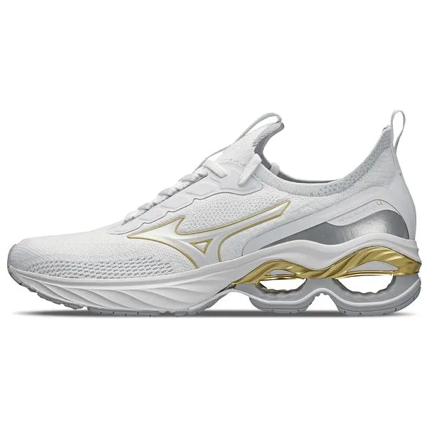 Tênis de Corrida Mizuno Wave Invictus 4 35 Branco