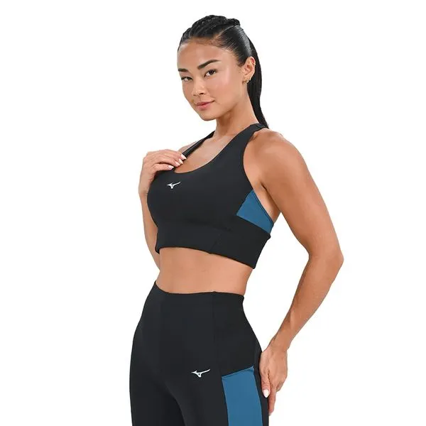 Top de Corrida Mizuno Soul Fit Feminino M Preto