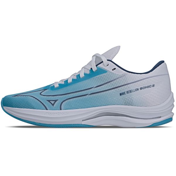 Tênis de Corrida Feminino Mizuno Wave Rebellion Sonic 2 34 Azul
