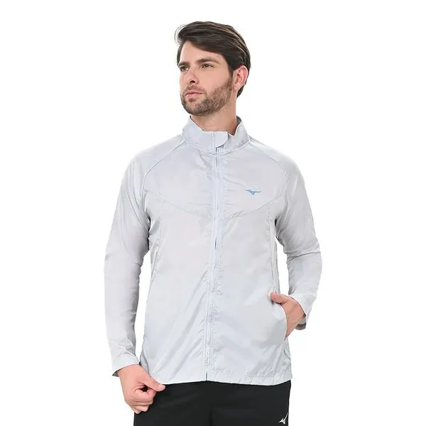 Jaqueta de Corrida Masculina Mizuno Focus P Azul