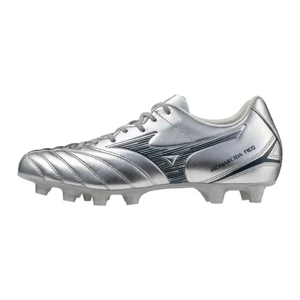 Chuteira de Campo Mizuno Monarcida Neo III Select MD 40 Prata