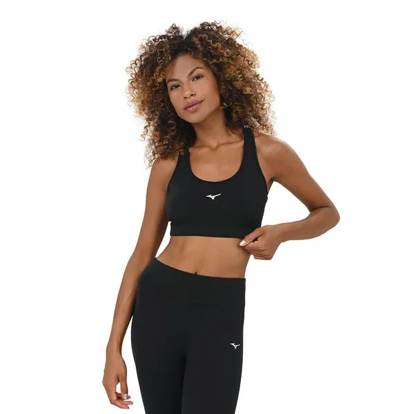 Top de Treino Mizuno Essence Feminino G Preto