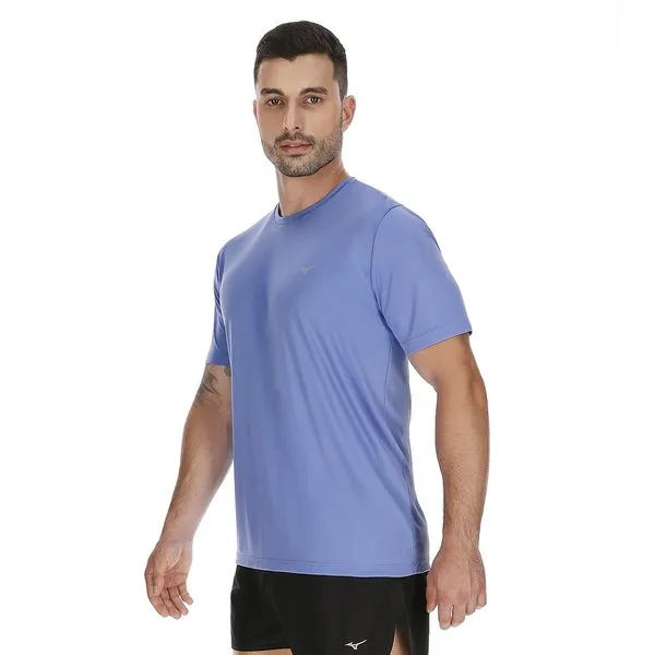 Camiseta de Treino Masculina Mizuno Run Spark 2 GG Azul