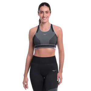 Top de Treino Mizuno Soul Fit New 6 Feminino P Cinza