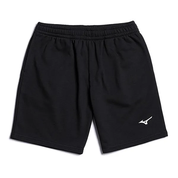 Bermuda Infantil Mizuno Moletom Jr 12 Preto