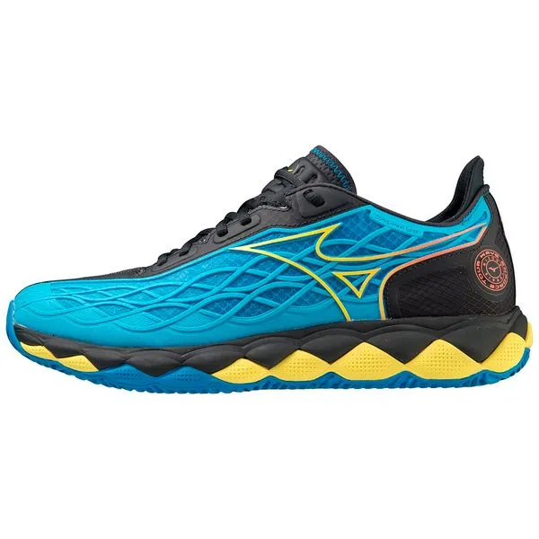 Tênis de Tennis Unissex Mizuno Wave Enforce Tour Clay Court 44 Azul