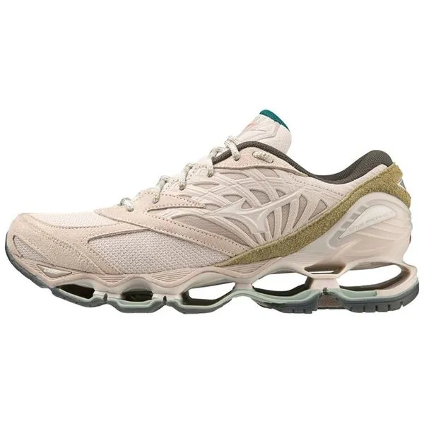 Tênis Mizuno Wave Prophecy LS Nomad 35 Bege